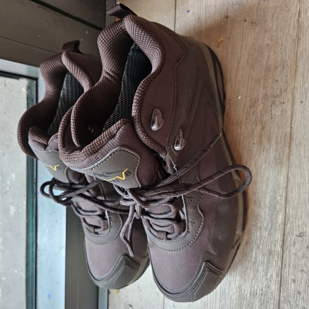 Women's Brown/Maroon Hiking Shoes Boots